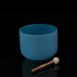 8" Blue Crystal Singing Bowl