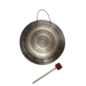 Large Tibetan Flower of Life Gong - 52 cm