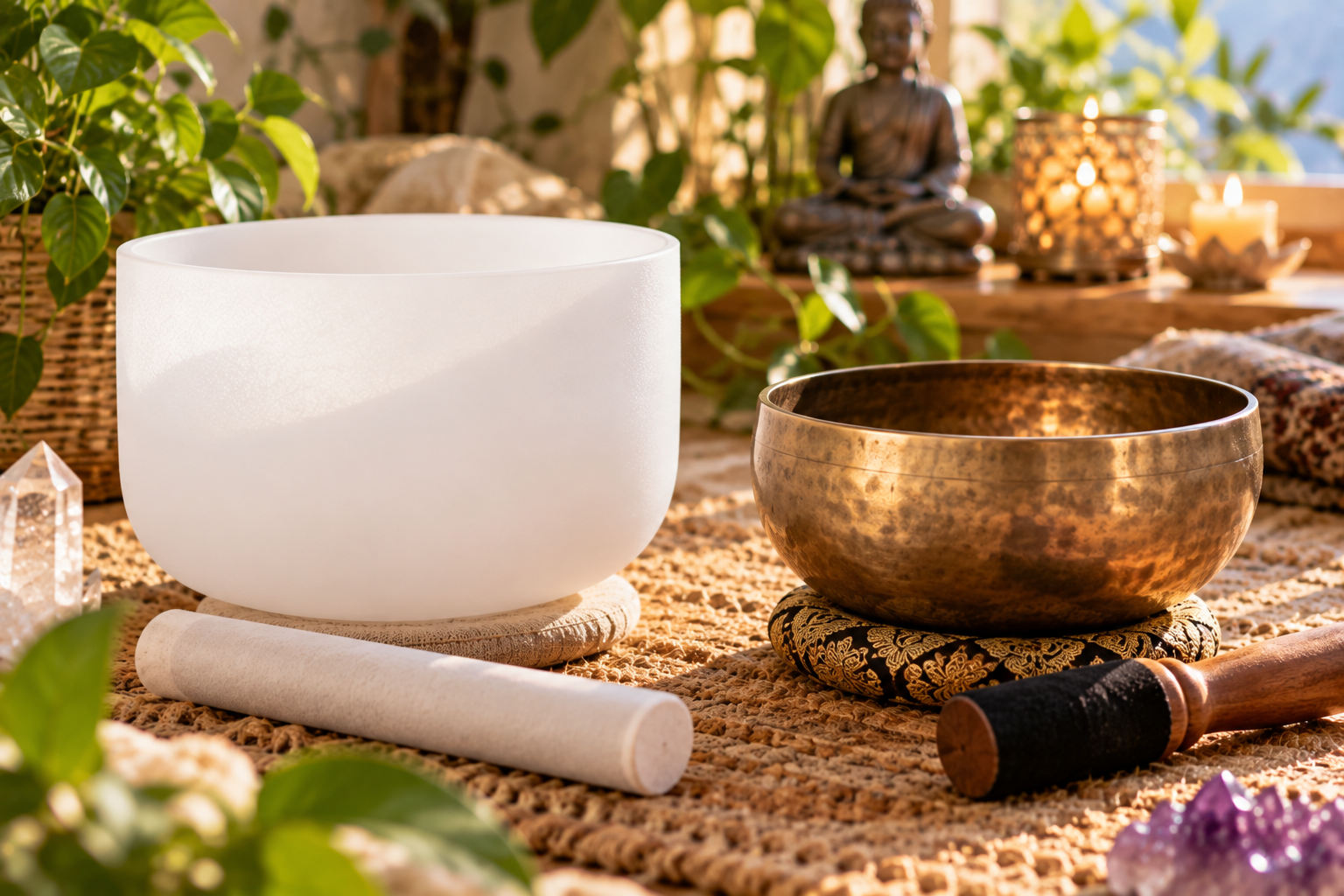 Crystal vs Tibetan Singing Bowls | Which Is Best?