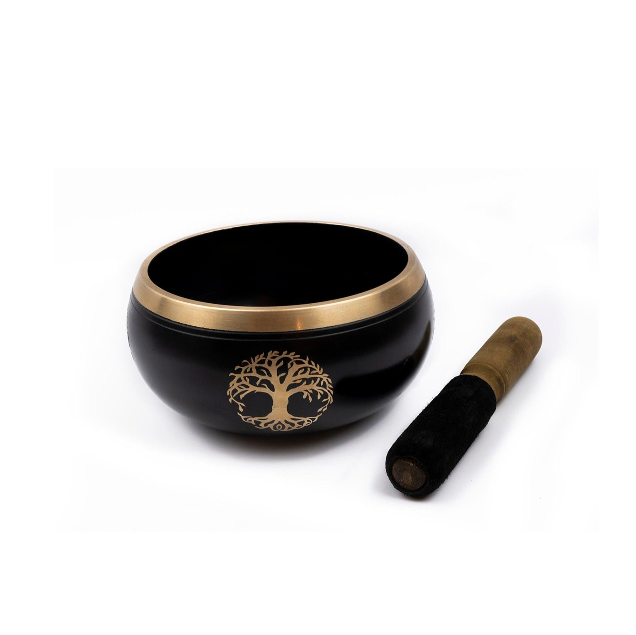 Tibetan tree of life singing bowl
